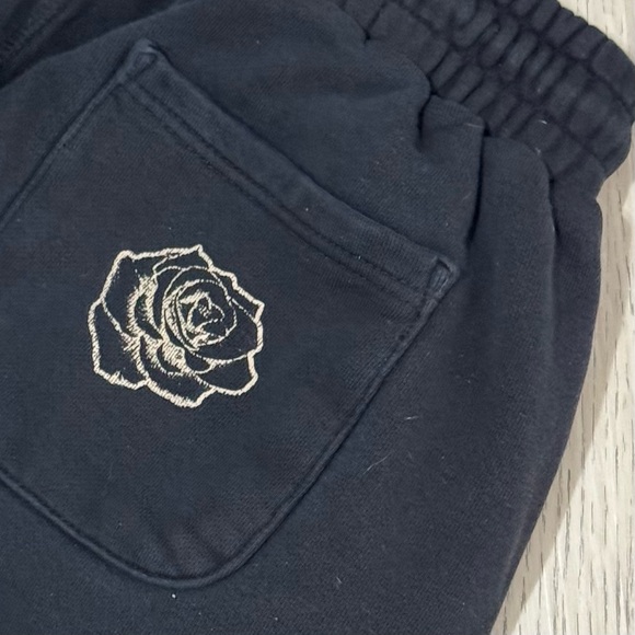 YoungLA Joggers Sweatpants Mens Medium Black Young Ambitious Club Graphic 722 - Picture 6 of 7